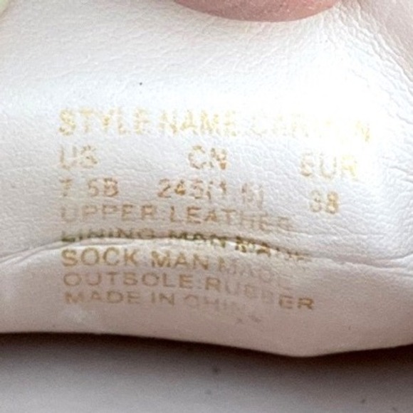 Kate Spade Carmen New York Black Leather Gold Logo Driving Loafers Women's 7.5 - Picture 7 of 8